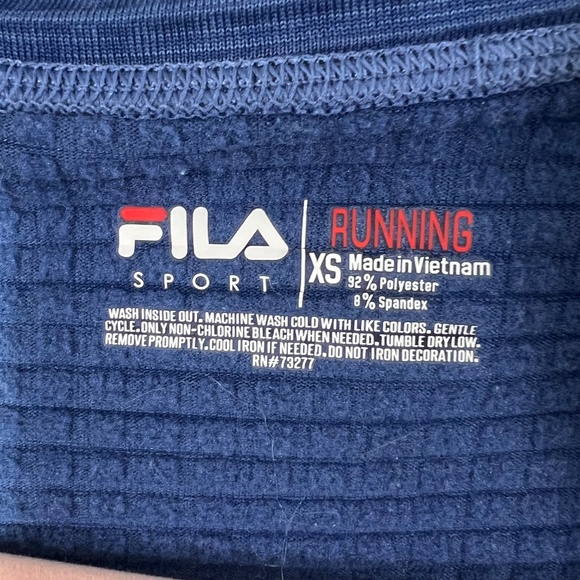 🏃‍♀️|•FILA•| Sport Running Zip Pullover Size XS - Picture 11 of 13
